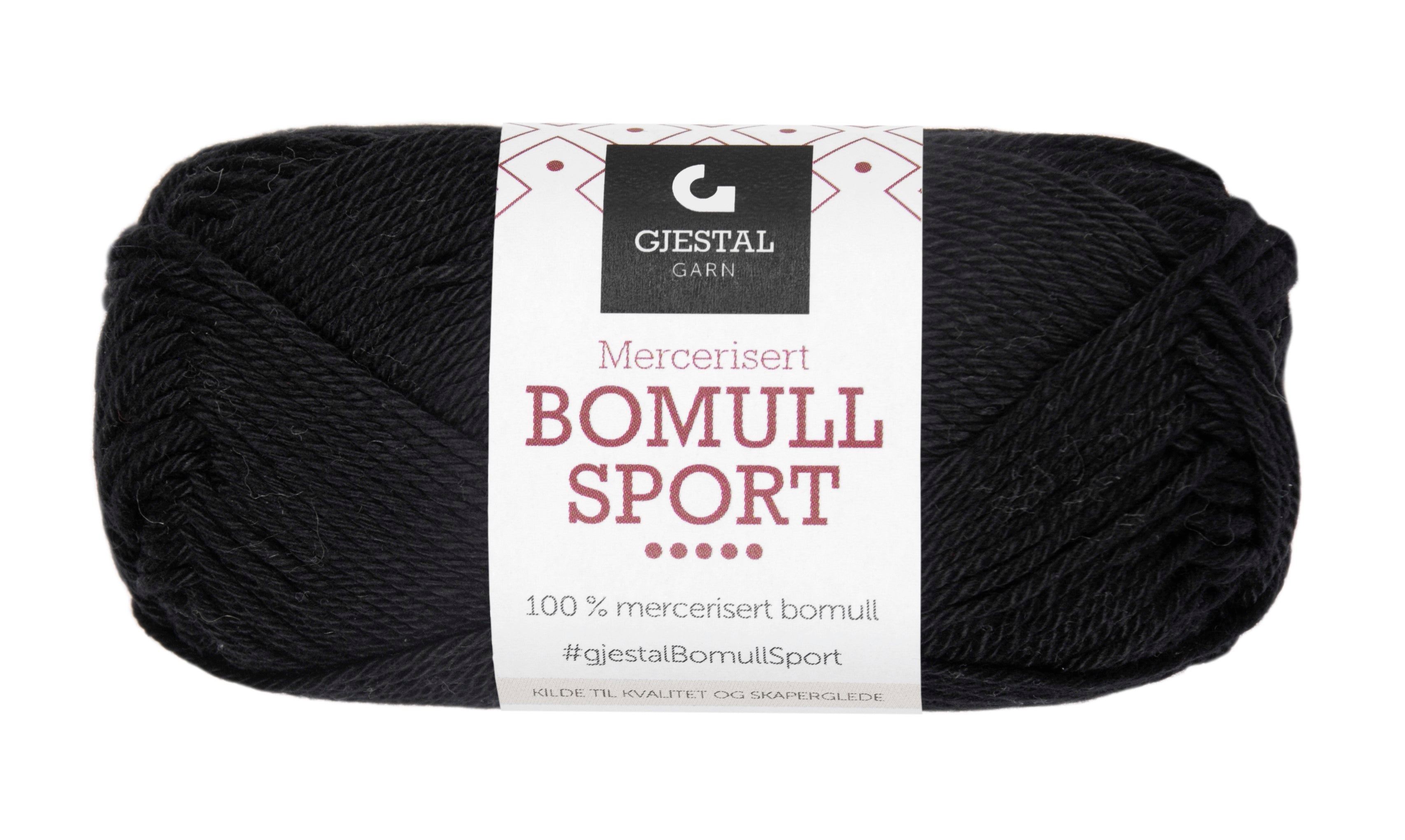 Gjestal Garn Bomull Sport