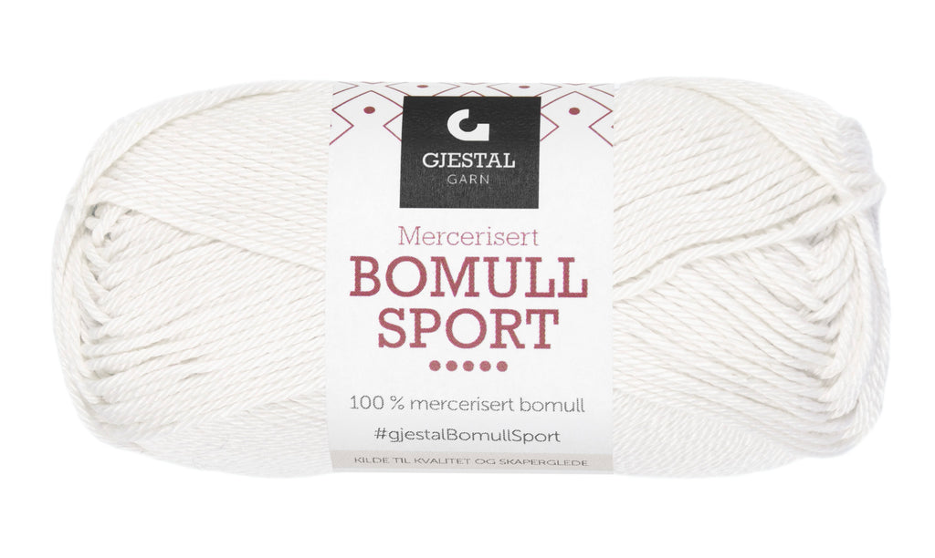 Gjestal Garn Bomull Sport