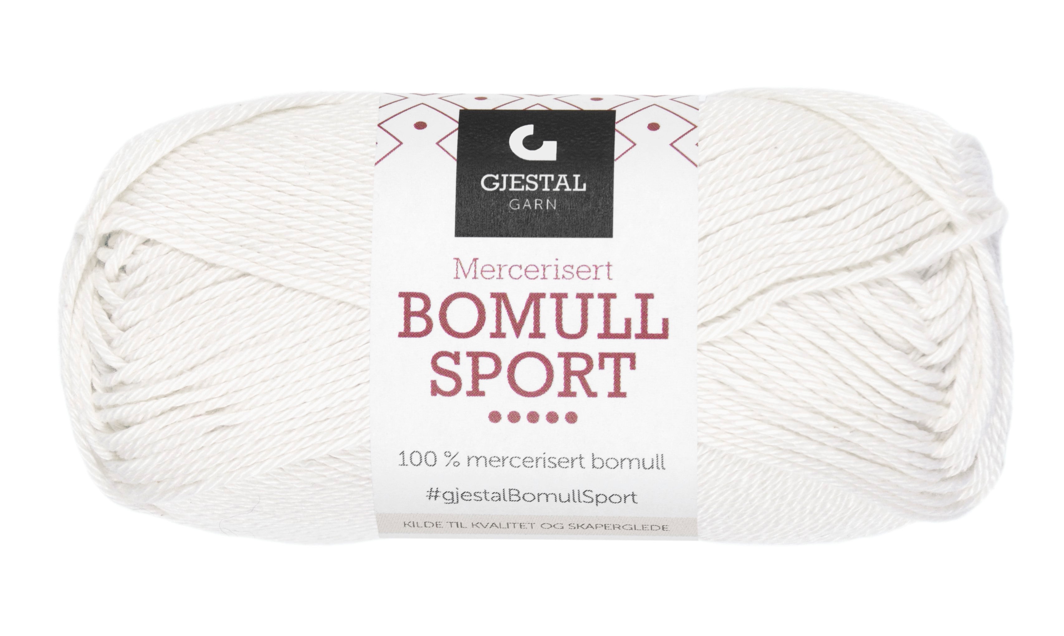 Gjestal Garn Bomull Sport