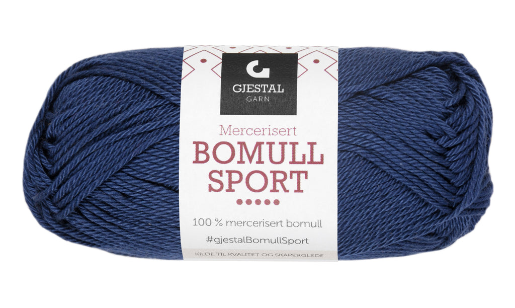 Gjestal Garn Bomull Sport