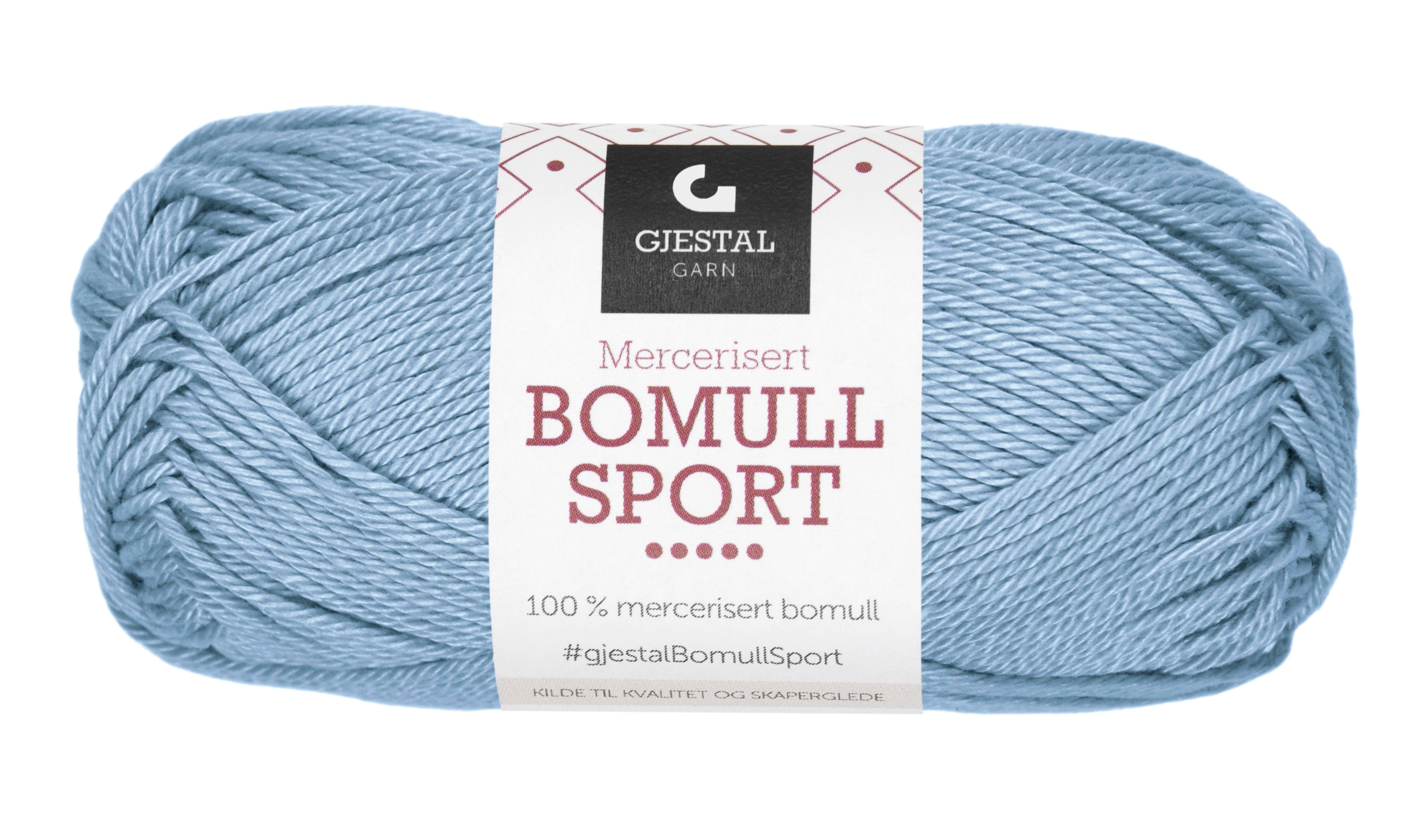 Gjestal Garn Bomull Sport