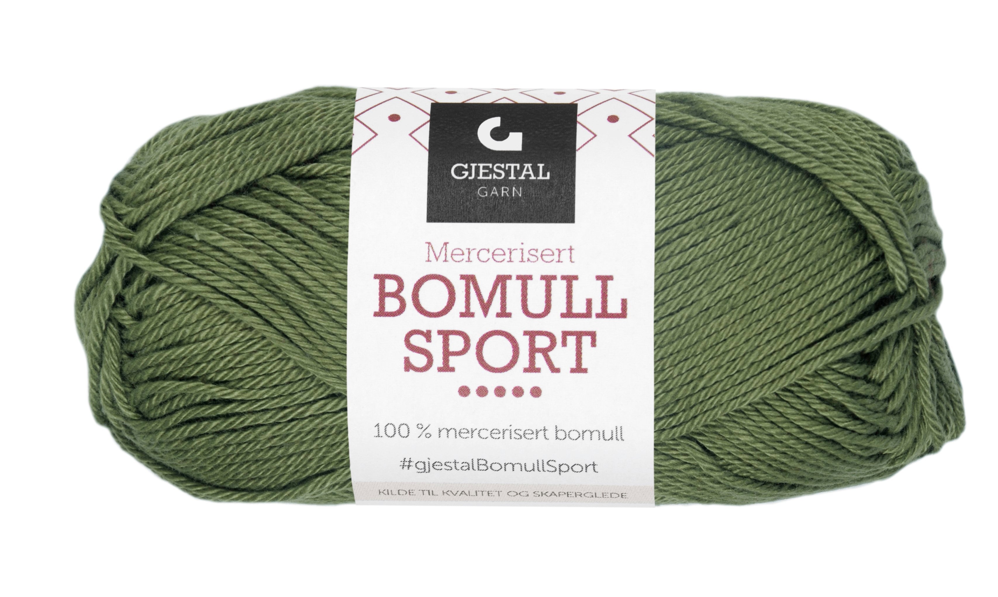 Gjestal Garn Bomull Sport
