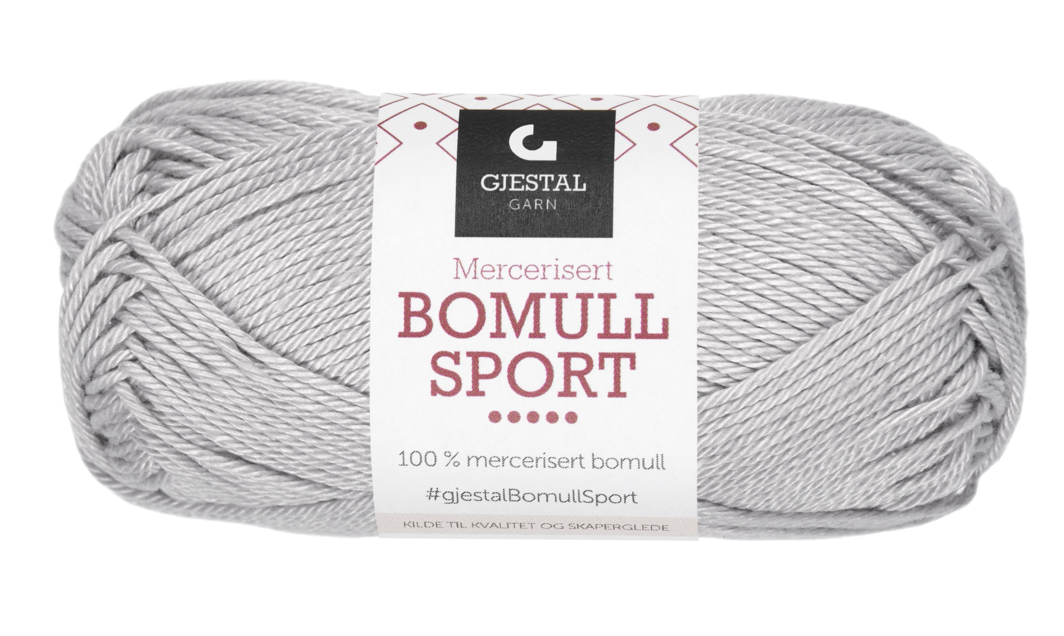 Gjestal Garn Bomull Sport