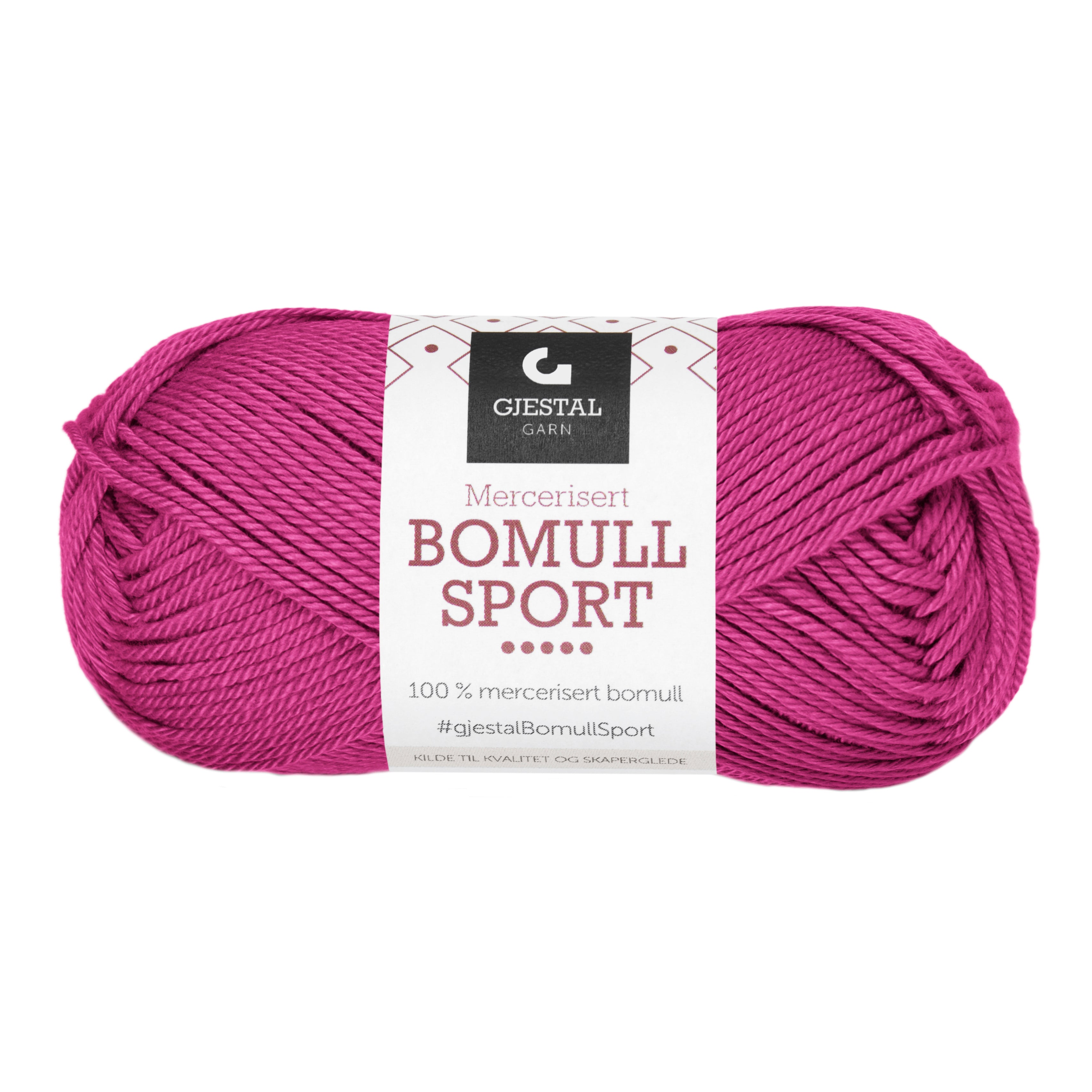 Gjestal Garn Bomull Sport