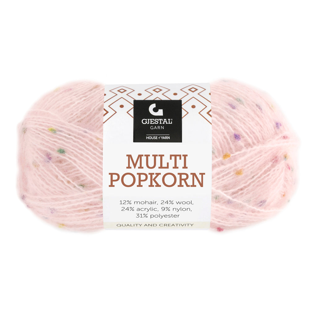 Gjestal Garn Multi Popkorn