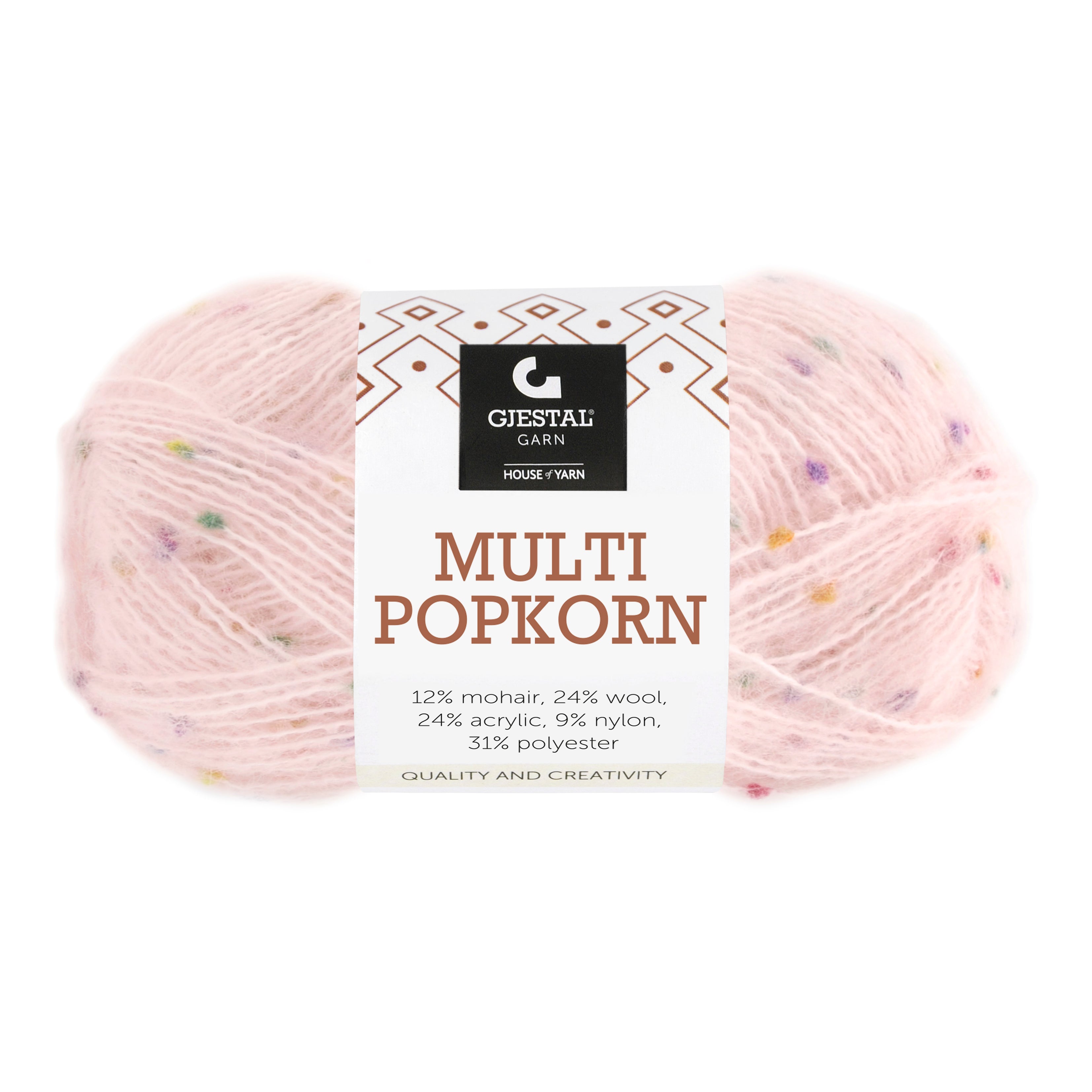 Gjestal Garn Multi Popkorn