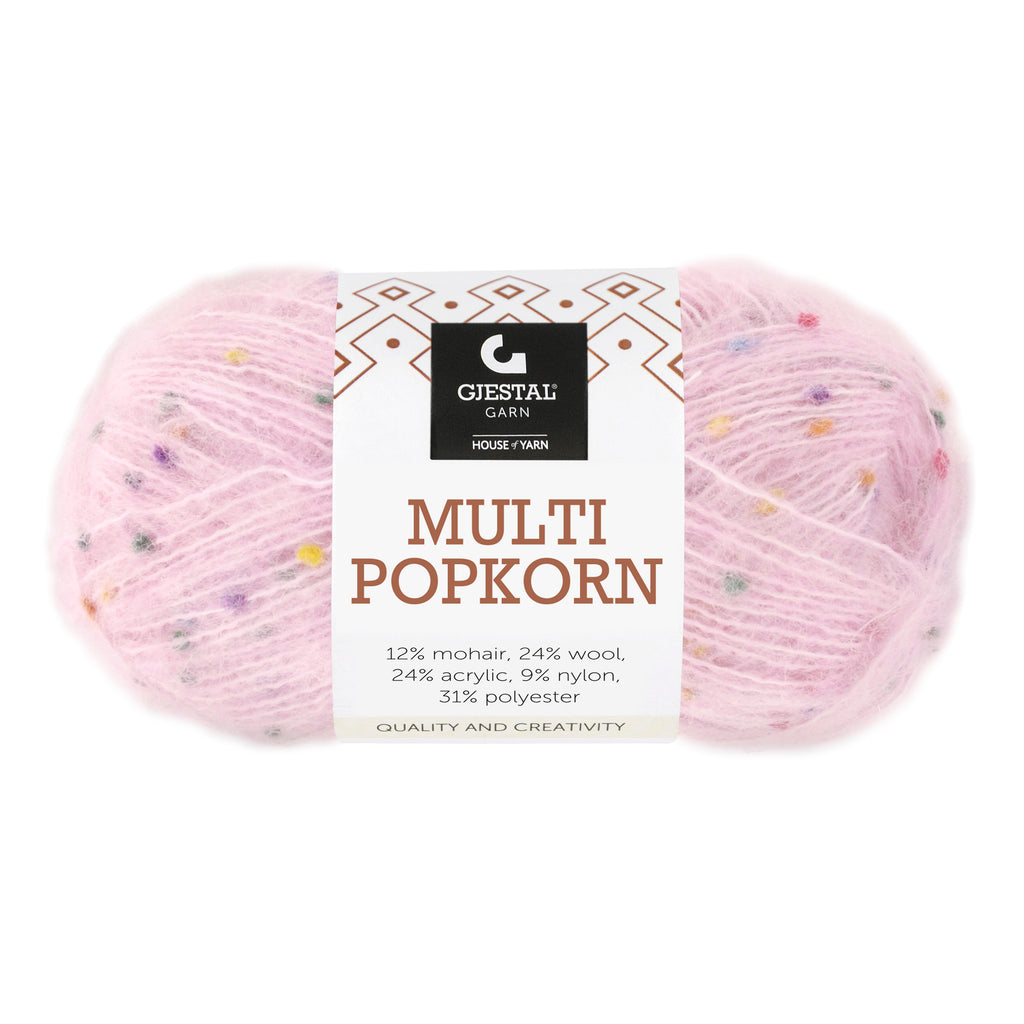 Gjestal Garn Multi Popkorn