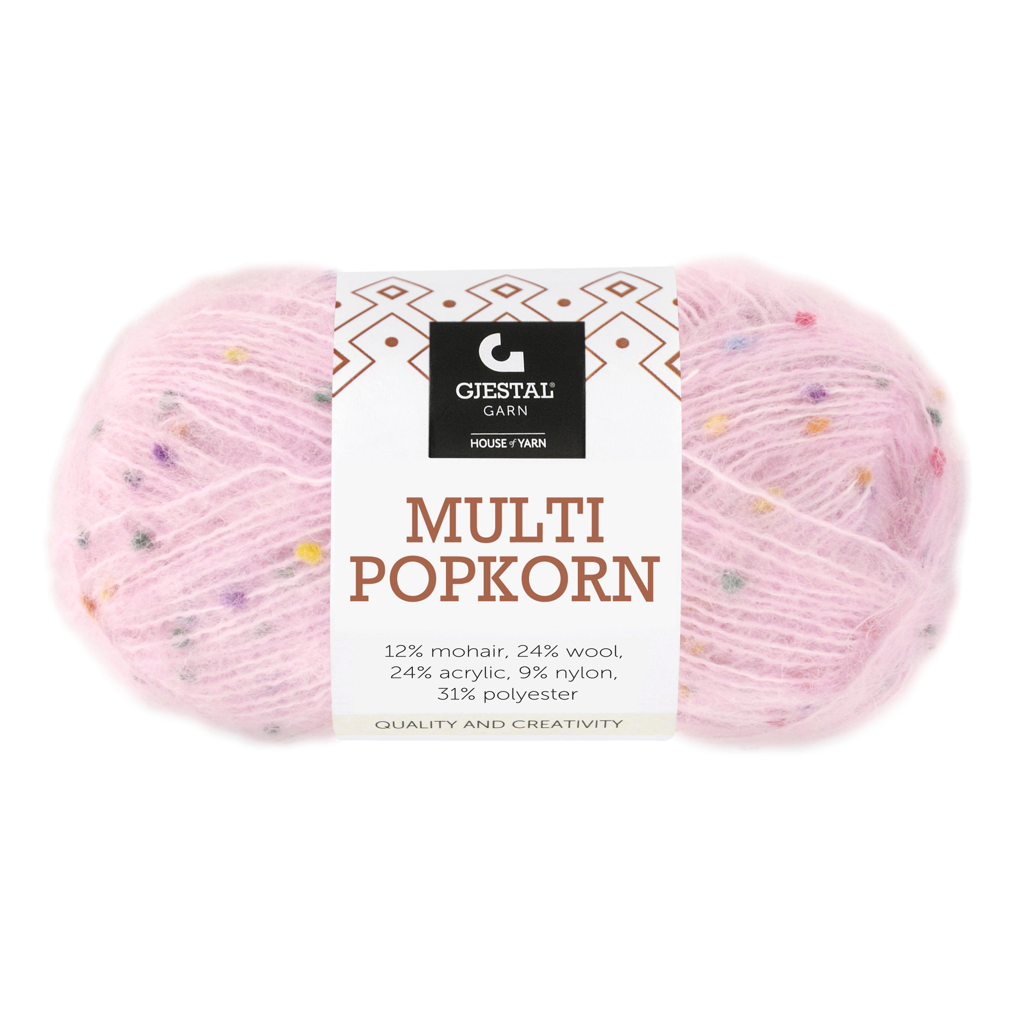 Gjestal Garn Multi Popkorn