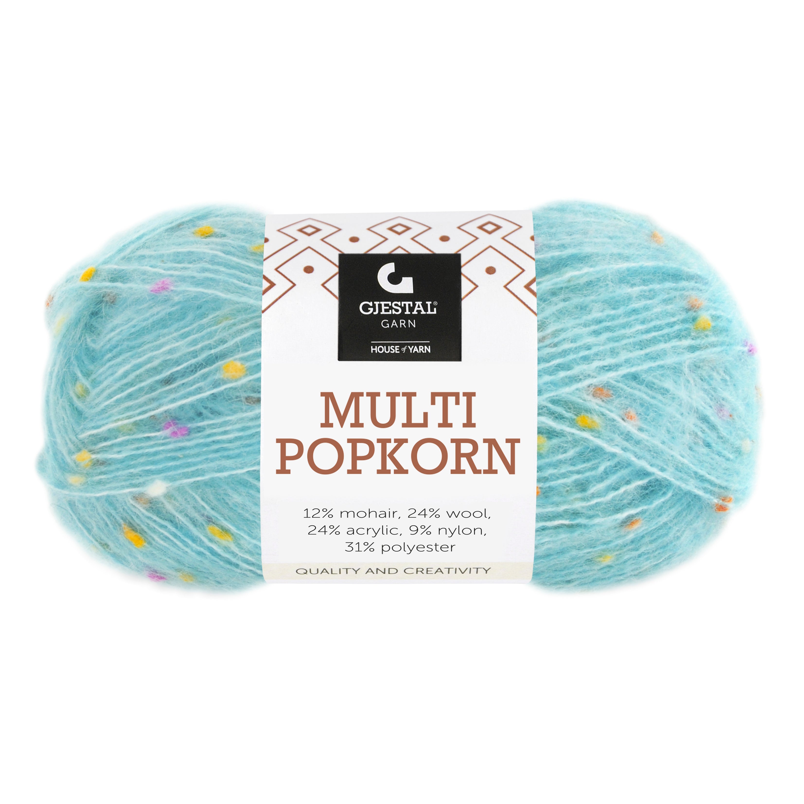 Gjestal Garn Multi Popkorn
