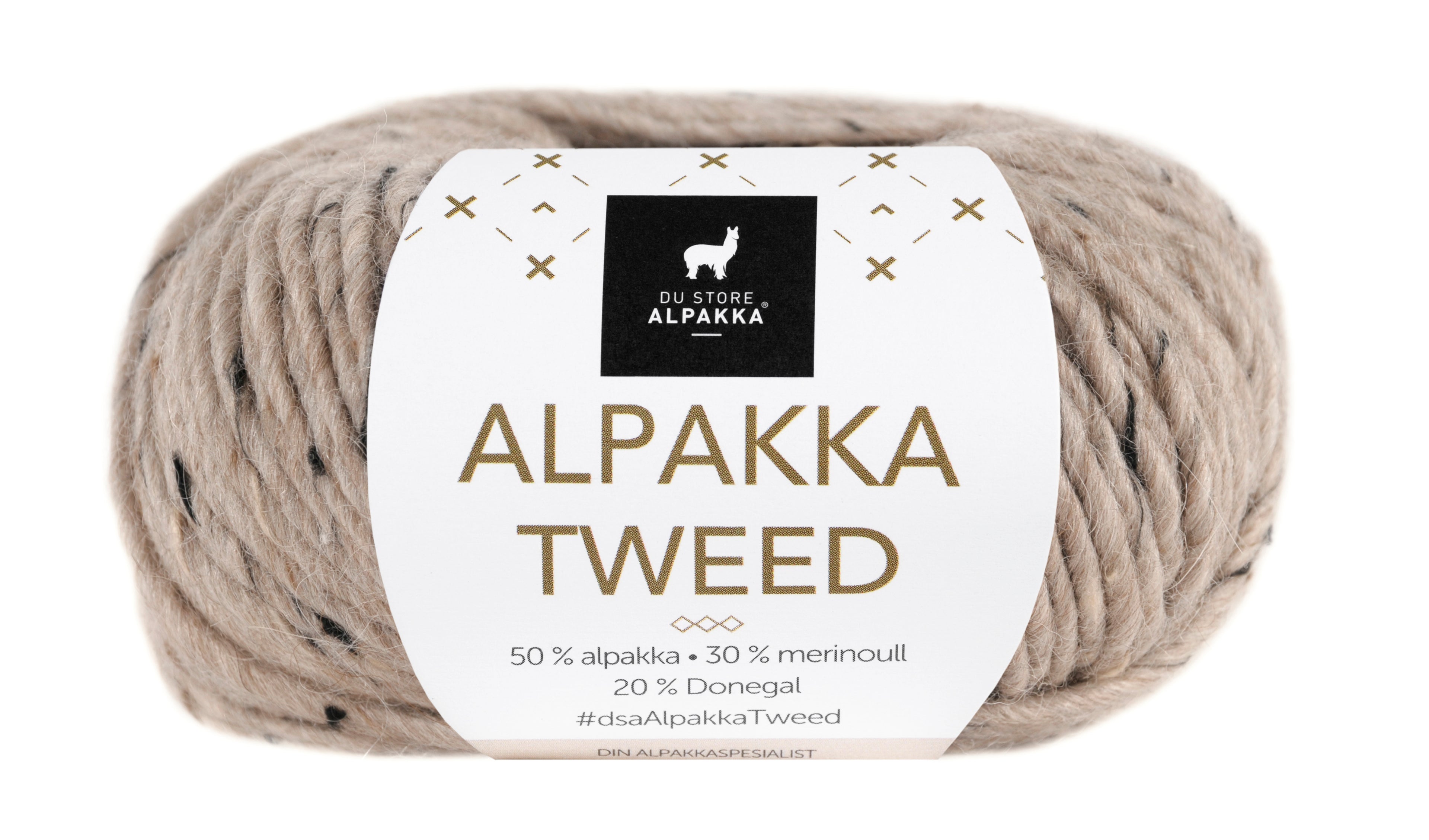 Du Store Alpakka Alpakka Tweed