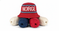 Bøttehatt fotball VM (hekleoppskrift + garnpakke)